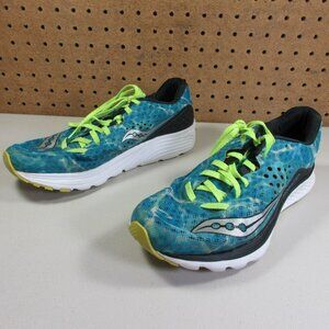 Saucony mens ocean an gray Kinvara Kinaza8 Everun running shoes 7.5 M